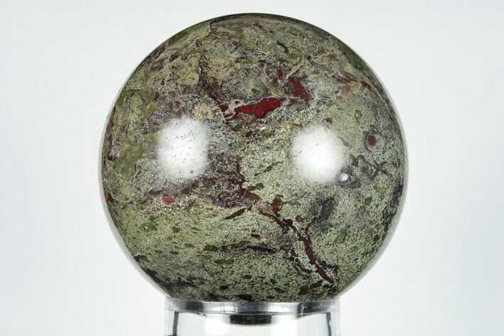 Polished Dragon's Blood Jasper Sphere - South Africa #202793